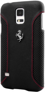 Чехол для Samsung Galaxy S5 Ferrari Hard Black